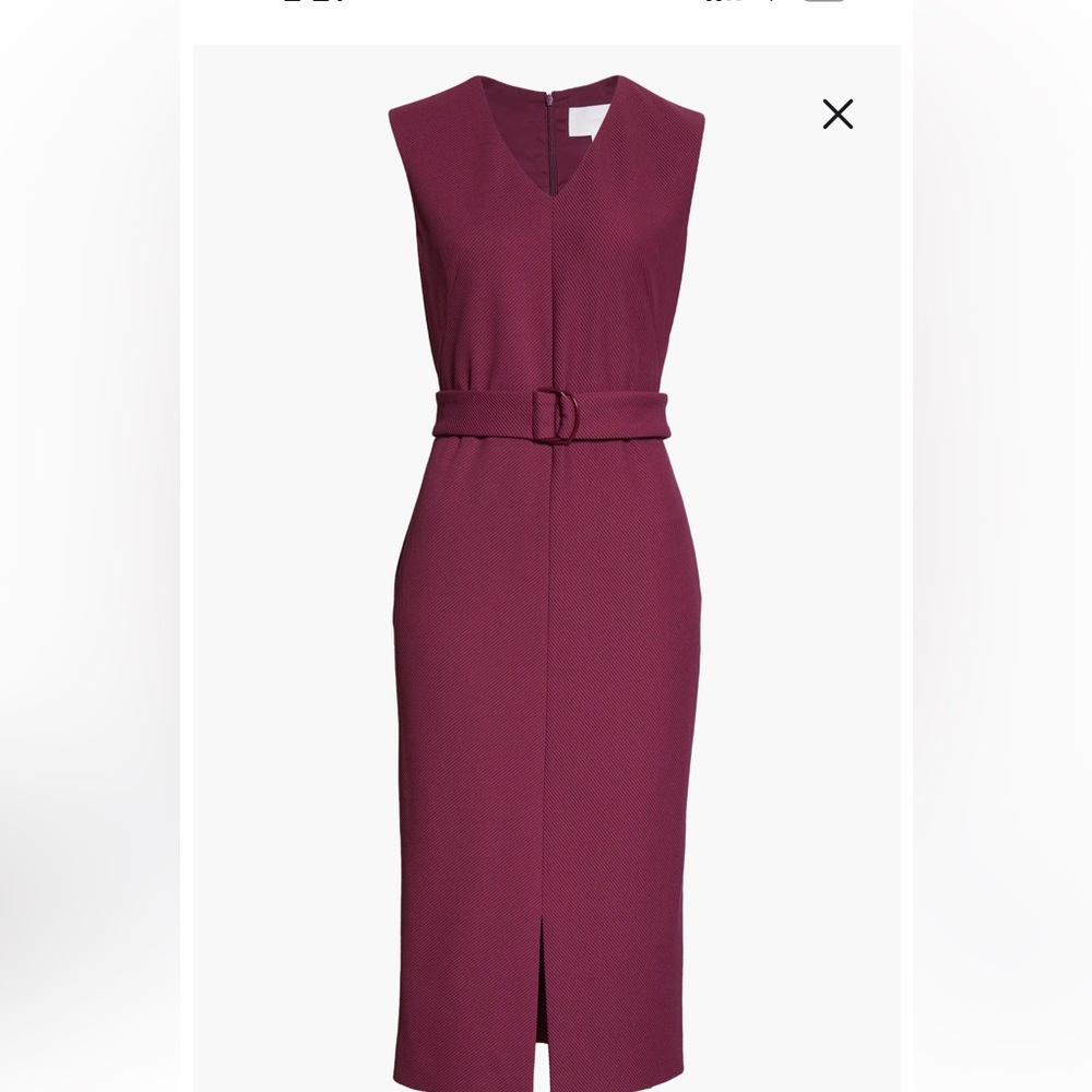 BRAND NEW!!! Hugo Boss Dadorina Belted Sheath dress
